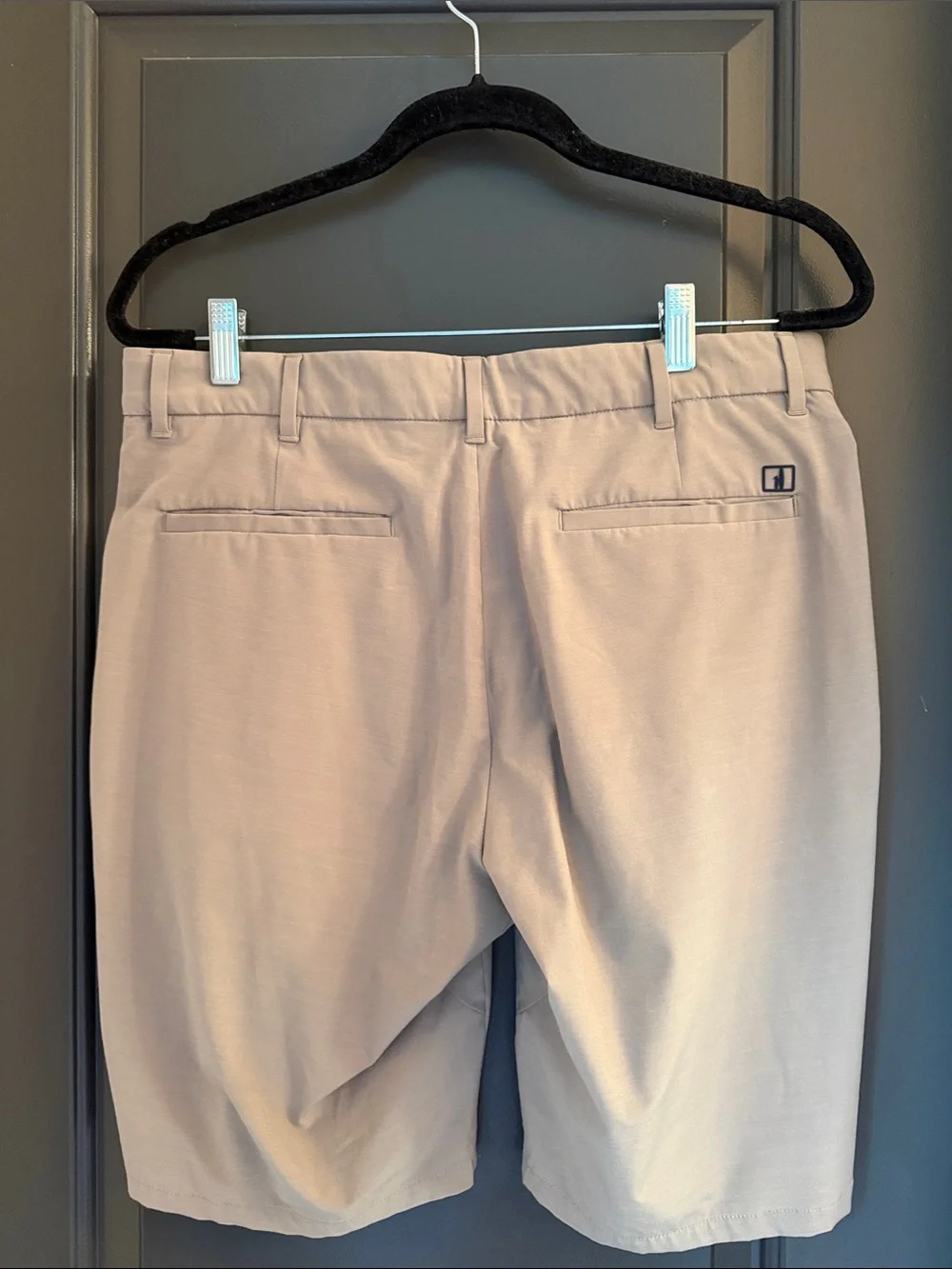 johnnie-O Light Beige Chino Shorts